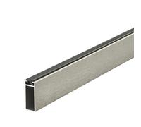 SOTECH Barre de penderie 1000 mm Tube d'armoire design NANO brossé mat (