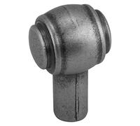SOTECH Bouton de meuble ALTHEA aspect vieil argent 21 x 18 x 33 mm Bouton maison de campagne