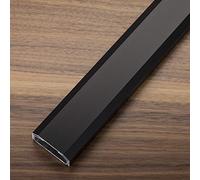 SOTECH Conduit de Câbles de Design 1100 x 50 x 20 mm Noir anodisé