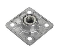 SOTECH Connecteur de pied de table KEA carré 47,5 x 47,5 mm pour vis filetée M10 Ferrure de table Plaque de fixation de pied de meuble