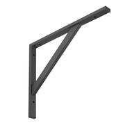 SOTECH Console pour charges lourdes 395 x 315 mm noir Capacité de charge 75 kg Équerre pour charges lourdes acier Équerre d'étagère Support mural