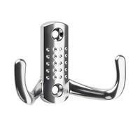 SOTECH Crochet à manteau Jasmin moderne Crochet de penderie court Chrome mat