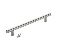 SOTECH G17 Poignée barre Poignée de meuble tube en acier affiné Trou d'entraxe 192 mm Ø 12 mm