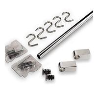SOTECH garde-corps de cuisine set de garde-corps 600 mm chromé | diamètre tube 16 mm