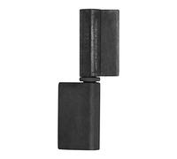 SOTECH Gond de porte Ø 15 mm avec patte à souder 15 mm Hauteur : 102 mm Ferrure de porte à souder Charnière de porte