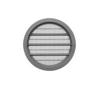 SOTECH Grille d'aération Ø 65 mm/Ø d'encastrement : 55 mm/Profondeur d'encastrement : 7 mm Rosace d'aération fendue à encastrer avec bord de recouvrement