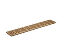 SOTECH Grille d'Aération en Bois Massif de Chêne Naturel 550 x 100 x 15 mm | Qualité - Grille d'Aération