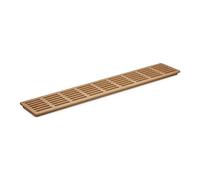 SOTECH Grille d'Aération en Hêtre Massif naturel 550 x 100 x 15 mm Qualité | Grilles d'Evacuation d'Air