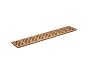 SOTECH Grille d'Aération en Hêtre Massif naturel 550 x 100 x 15 mm Qualité | Grilles d'Evacuation d'Air