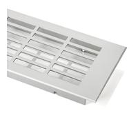 SOTECH Grille de EV1 Ventilation Perforée Tôle de Ventilation Angulaire | Aluminium - 250 mm