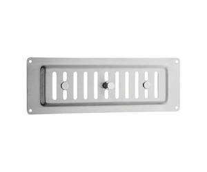 SOTECH Grille de ventilation en acier inox SS304 260 x 90 mm avec glissière