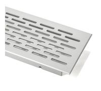 SOTECH Grille de EV1 Ventilation Perforée Tôle de Ventilation Ovale | Aluminium - 250 mm