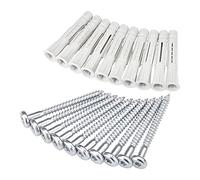 SOTECH Kit de montage pour Rail de Suspension Mural pour Meuble Haut 10 pcs