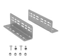 SOTECH Kit d'équerres KW-200-H76-L184 acier galvanisé 184 x 60 x 42 mm Équerre de montage pour coulisse à charge lourde 200 Kg KV2-200-H76-LC