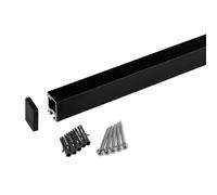 SOTECH Linero MosaiQ EasyLine noir 1500 x 22 x 29 mm Aluminium Barre de cuisine Barre de cuisine