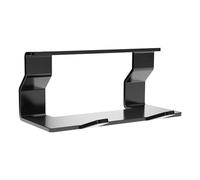 SOTECH Linero style Barre à crochets 2 pièces noire 84 x 51 x 37,4 mm à suspendre