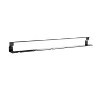 SOTECH Linero style Barre à crochets 6 pièces noire 380 x 51 x 37,4 mm