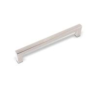 SOTECH Lot de 10 poignées de meubles E3 en acier inoxydable véritable BA 224 mm (profil 15 x 15 mm) poignées de cuisine poignées de garde-corps poignées de tiroirs