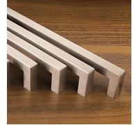 SOTECH Lot de 10 poignées de meubles E8 en acier inoxydable Entraxe 96 mm Poignées de cuisine