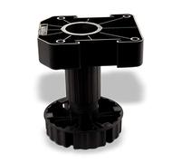 SOTECH Lot de 20 Pieds de Meuble, Pied de Base, Pied réglable, 110 mm