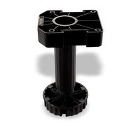 SOTECH Lot de 20 Pieds de Meuble, Pied de Base, Pied réglable, 160 mm