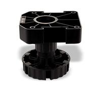 SOTECH Lot de 20 Pieds de Meuble, Pied de Base, Pied réglable, 90 mm