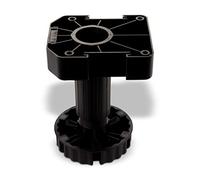 SOTECH Lot de 4 Pieds de Meuble Pieds de plinthe Pieds réglables 125 mm réglables