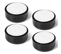 SOTECH Lot de 8 pieds de meuble GOLF Pied coulissant Pied de canapé Pied de socle Patins de meuble noirs réglables