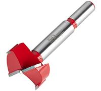 SOTECH Mèche à bois de précision Ø 35 mm x 90 mm PIÈCE DE RECHANGE pour gabarit de perçage BSK-35-T45/52 et BS-35-T45/T48/T52 Mèche à cloche avec pointe de centrage