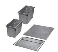 SOTECH Ninka Système Tri des Déchets eins2vier KB 600 mm, Épaisseur latéral
