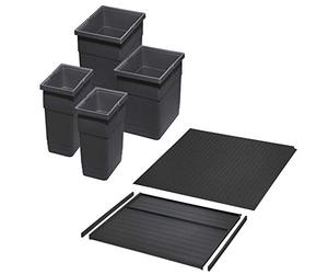 SOTECH Ninka Système Tri des Déchets eins2vier KB 600 mm, Épaisseur latéral