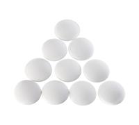 SOTECH pack de 20 butoirs de porte Ø 40 mm H : 9 mm butée d'amortisseur blanche autocollante - protection parfaite pour murs et meubles