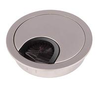 SOTECH Passage de Ø 68 mm câbles en métal Aspect INOX Mat Dimension | de perçage Bureau avec joint anti-poussière