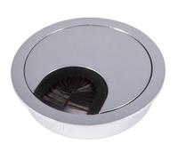 So-Tech Passage de câbles en métal chromé Poli Dimension de perçage Ø 68 mm Bureau avec Joint Anti-poussière