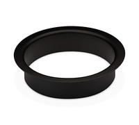 SOTECH Passe-Déchets à Encastrer dans le Comptoir Lavabo ou Plan de Travail Acier inoxydable Laqué Noir Ø 180 mm Hauteur 41,5 mm