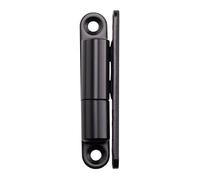 SOTECH paumelle de porte paumelle à visser 15 x 83 mm paumelle de rénovation pour portes intérieures à visser (acier noir)