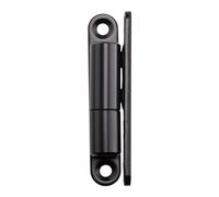 SOTECH paumelle de porte paumelle à visser 15 x 83 mm paumelle de rénovation pour portes intérieures à visser (acier noir)