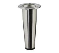 SOTECH Pied de Meuble Hauteur : 80 mm Fox-Trot Aspect INOX/réglable | pied de vitrine