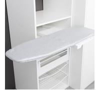SOTECH Planche à repasser Ironfold Premium Table de repassage pour montage sur tablette dans l'armoire extensible, pliable et pivotant à 180°
