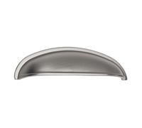 SOTECH Poignée coquille NICK aspect inox mat Distance de perçage 96 mm Poignée de pharmacie