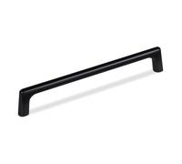 SOTECH Poignée de meuble Blackline III BA 160 mm noir mat Poignée de porte d'armoire Longueur 170 mm x largeur 11 mm x hauteur 30