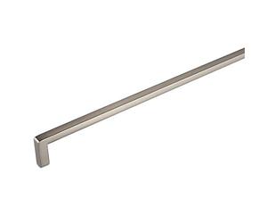SOTECH Poignée de meuble E5 BA 448 mm aspect acier inoxydable, poignée en forme d'arc, poignée de barre d'armoire de