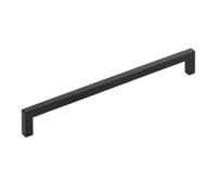 SOTECH Poignée de meuble E8 entraxe 224 mm inox SS201 noir mat bruni | Poignée bâton, poignée reling pour la cuisine, la salle de bains et plus encore