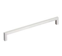 SOTECH Poignée de meuble E8 Entraxe 256 mm en acier inoxydable brossé Poignée barre/poignée rail de
