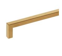 SOTECH Poignée de meuble E8 entraxe 560 mm inox SS201 doré galvanisé | Poignée bâton / poignée reling pour la cuisine, la salle de bains et plus encore