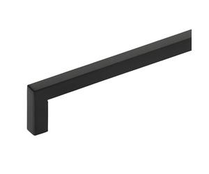 SOTECH Poignée de meuble E8 entraxe 640 mm inox SS201 noir mat bruni | Poignée bâton, poignée reling pour la cuisine, la salle de bains et plus encore