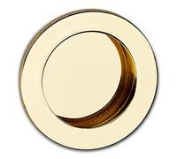 SOTECH Poignée de meuble EL-01 Ø 50 mm laiton aspect poignée encastrée de
