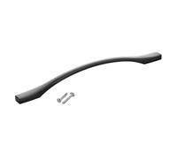SOTECH Poignée de meuble en aluminium BLACKLINE XV BA 224 mm noir mat (longueur 260 mm, largeur 13,5 mm, hauteur 28 mm) Poignée de porte d'armoire