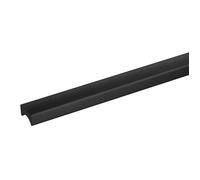 SOTECH Poignée de meuble GÖTEBORG BA 192 mm Noir anodisé Profilé de poignée en aluminium
