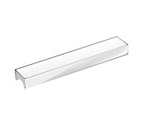 SOTECH Poignée de meuble GÖTEBORG BA 288 mm Chrome poli Profilé de poignée en aluminium Profilé de poignée
